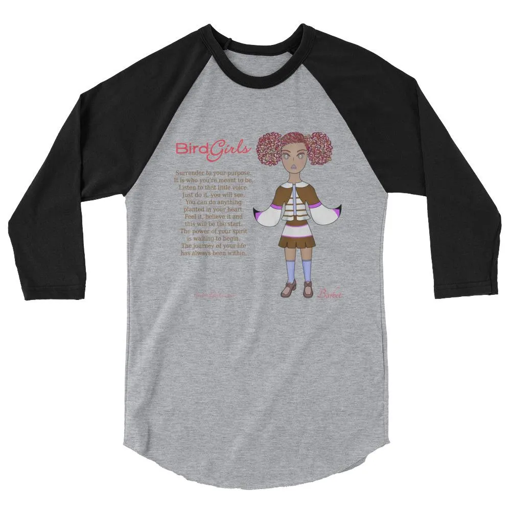 Barbet 3/4 sleeve raglan shirt