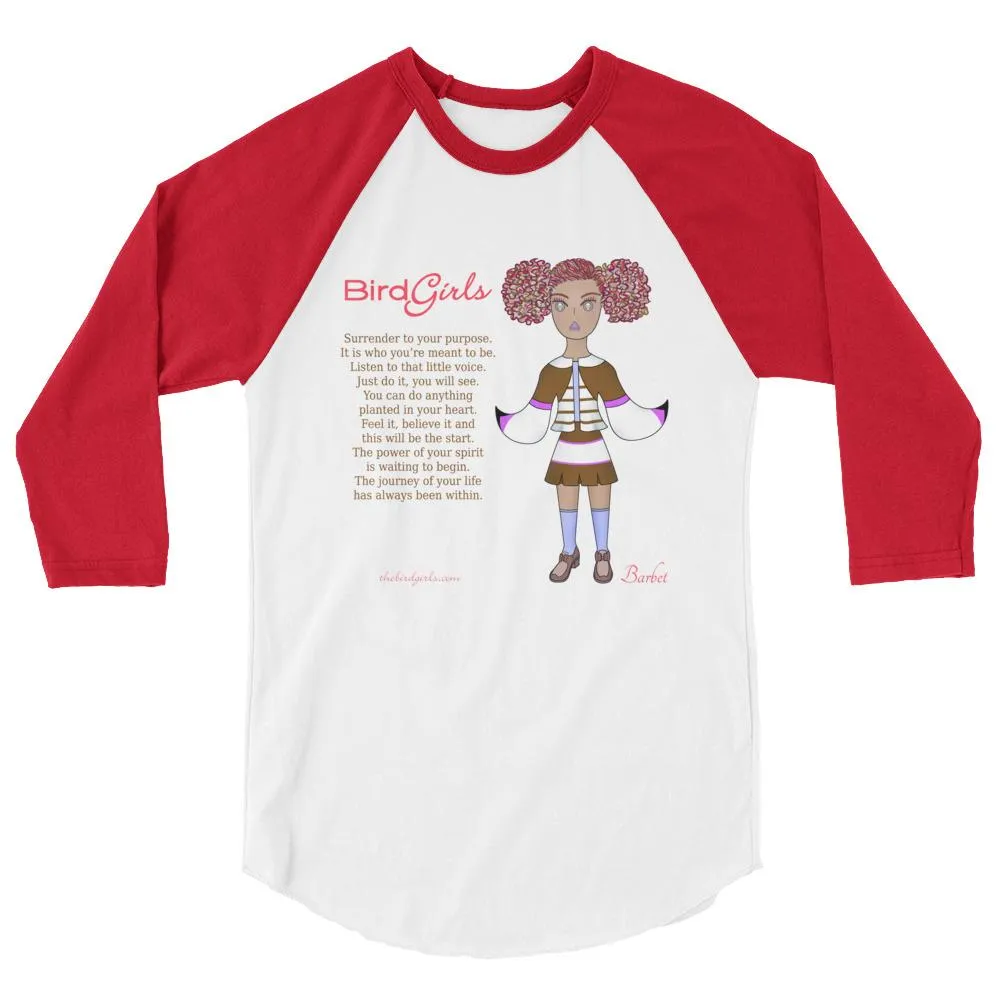 Barbet 3/4 sleeve raglan shirt