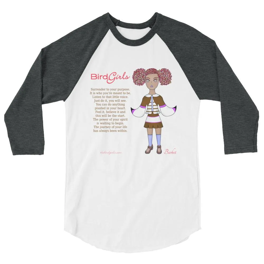 Barbet 3/4 sleeve raglan shirt