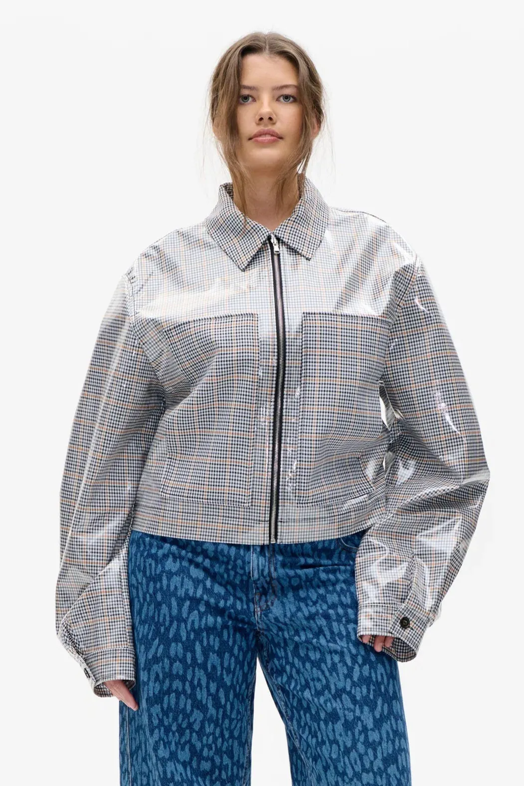 Baum Und Pferdgarten - Bathilde Jacket (Grey Wallstreet Check)