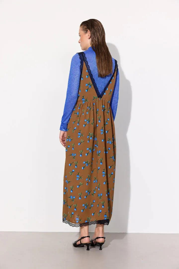 Beate Oversized Dress - Brown