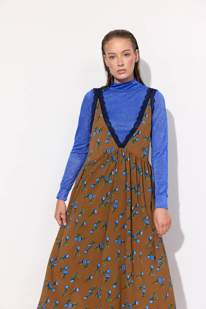 Beate Oversized Dress - Brown