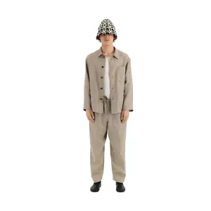 Bill Unlined Workwear Jacket Beige Grey