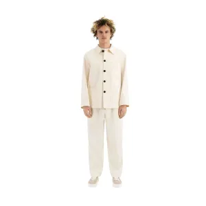Bill Unlined Workwear Jacket Natural White