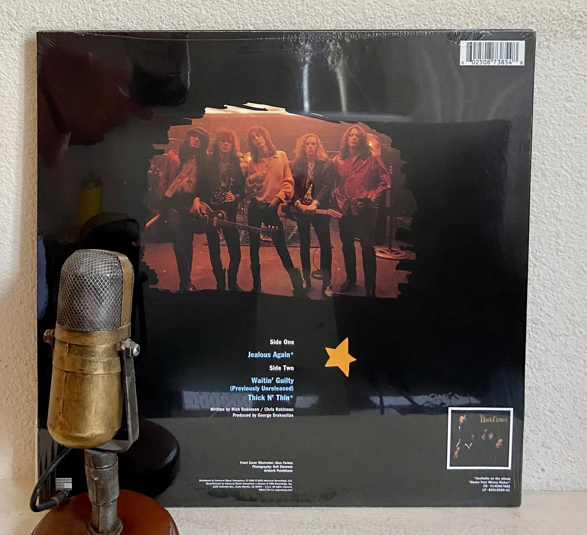 Black Crowes "Jealous Again" 12-inch (RSD 2020)