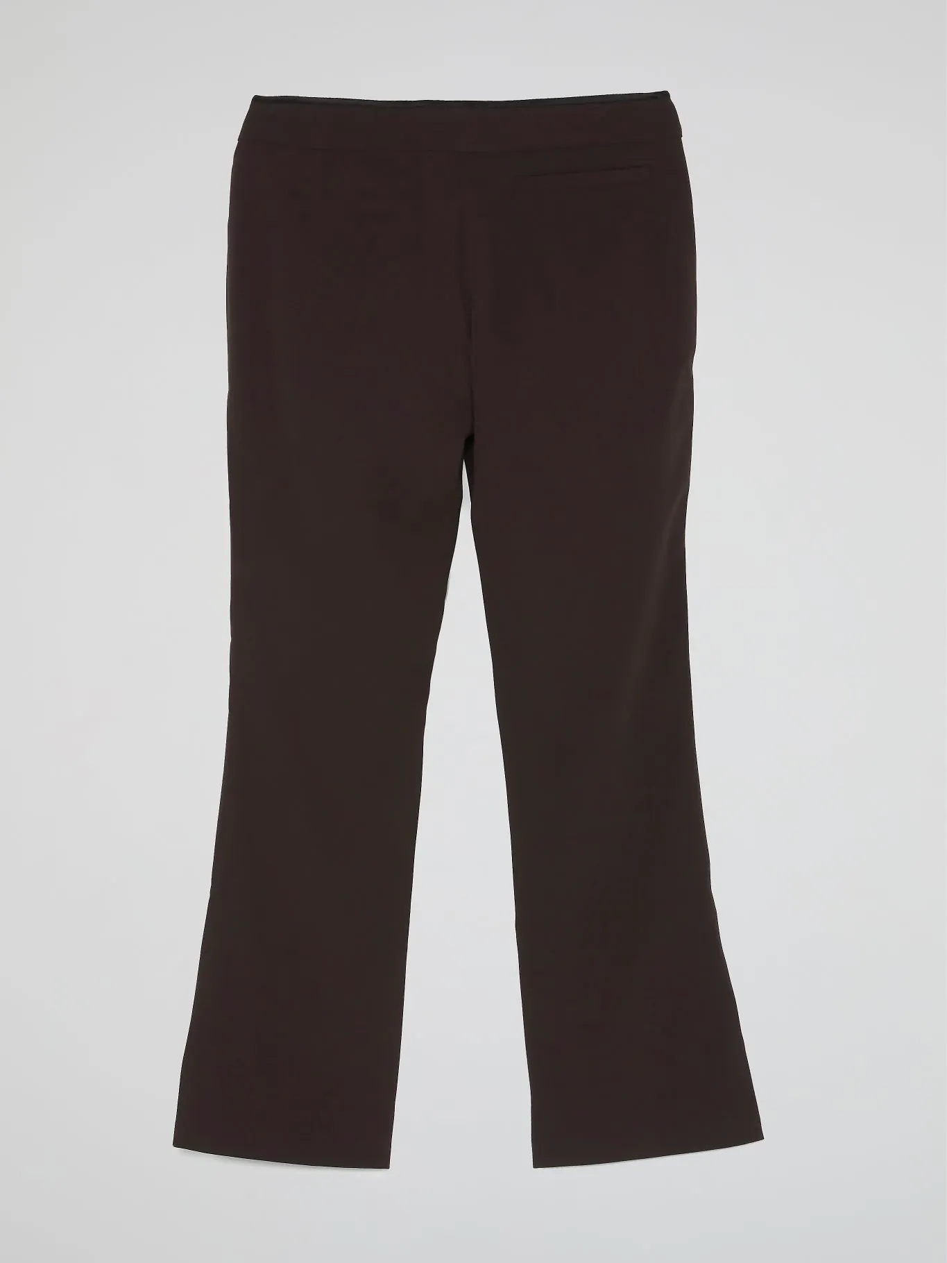 Black Drawstring Bootcut Pants