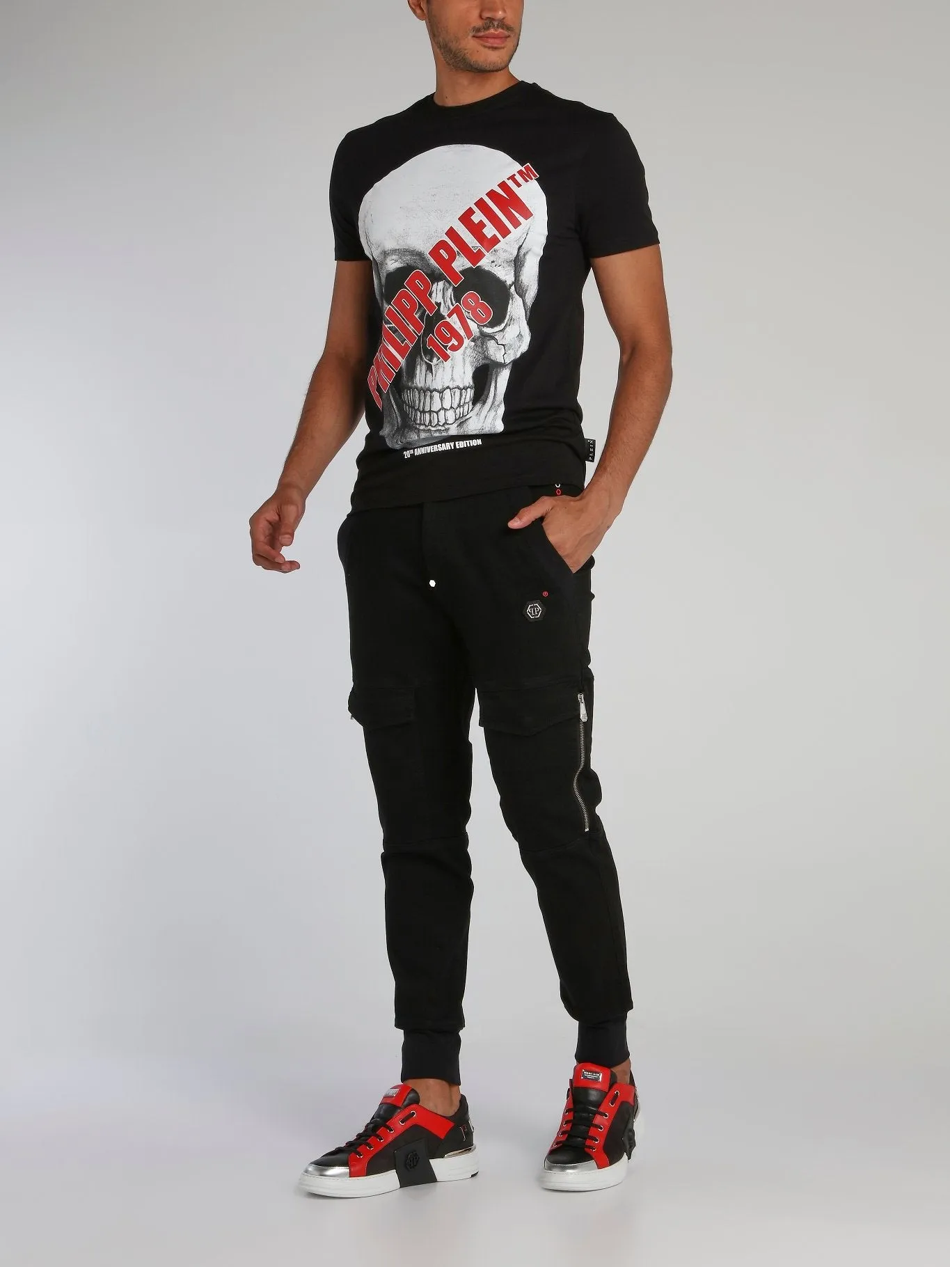 Black Logo Skull T-Shirt