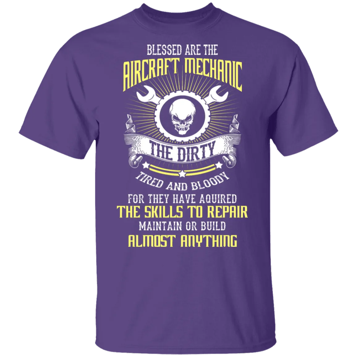 Blessed Are The Aircraft Mechanic T-Shirt
