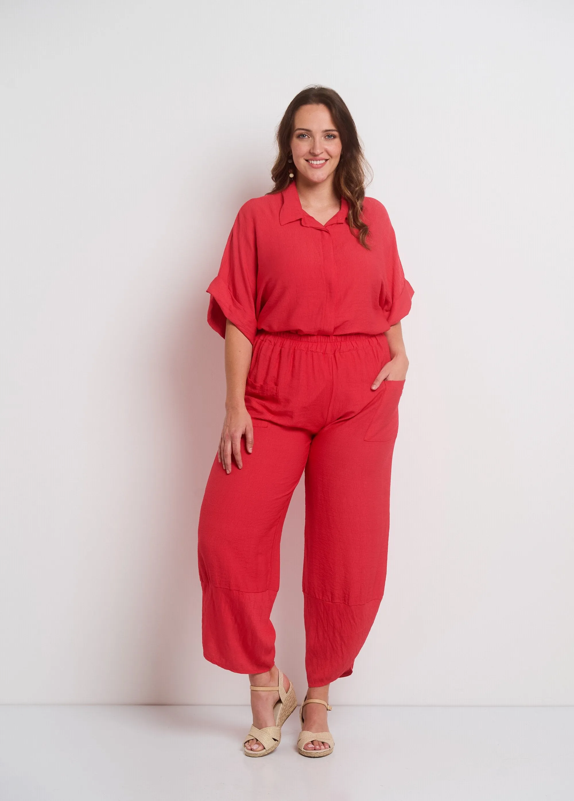 Blouse and pants set