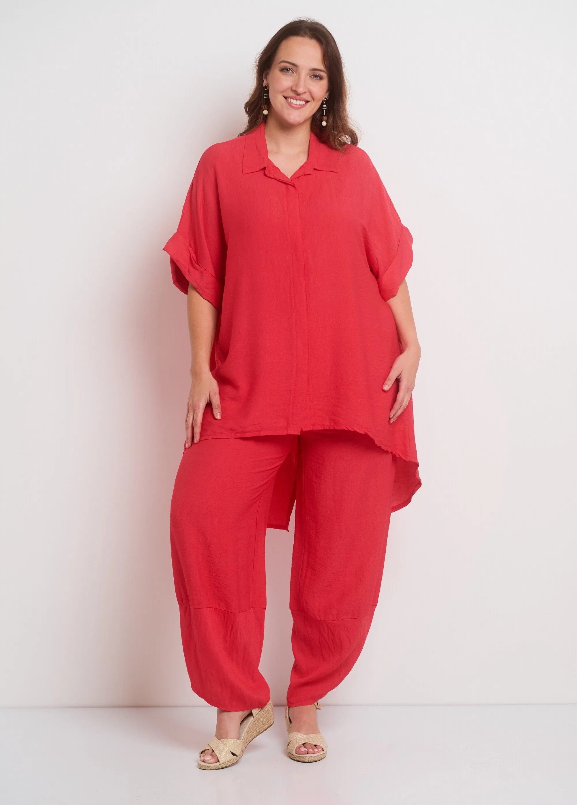 Blouse and pants set