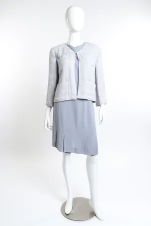 Boucle Jacket Three Piece Set