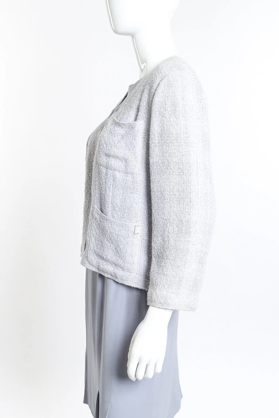 Boucle Jacket Three Piece Set