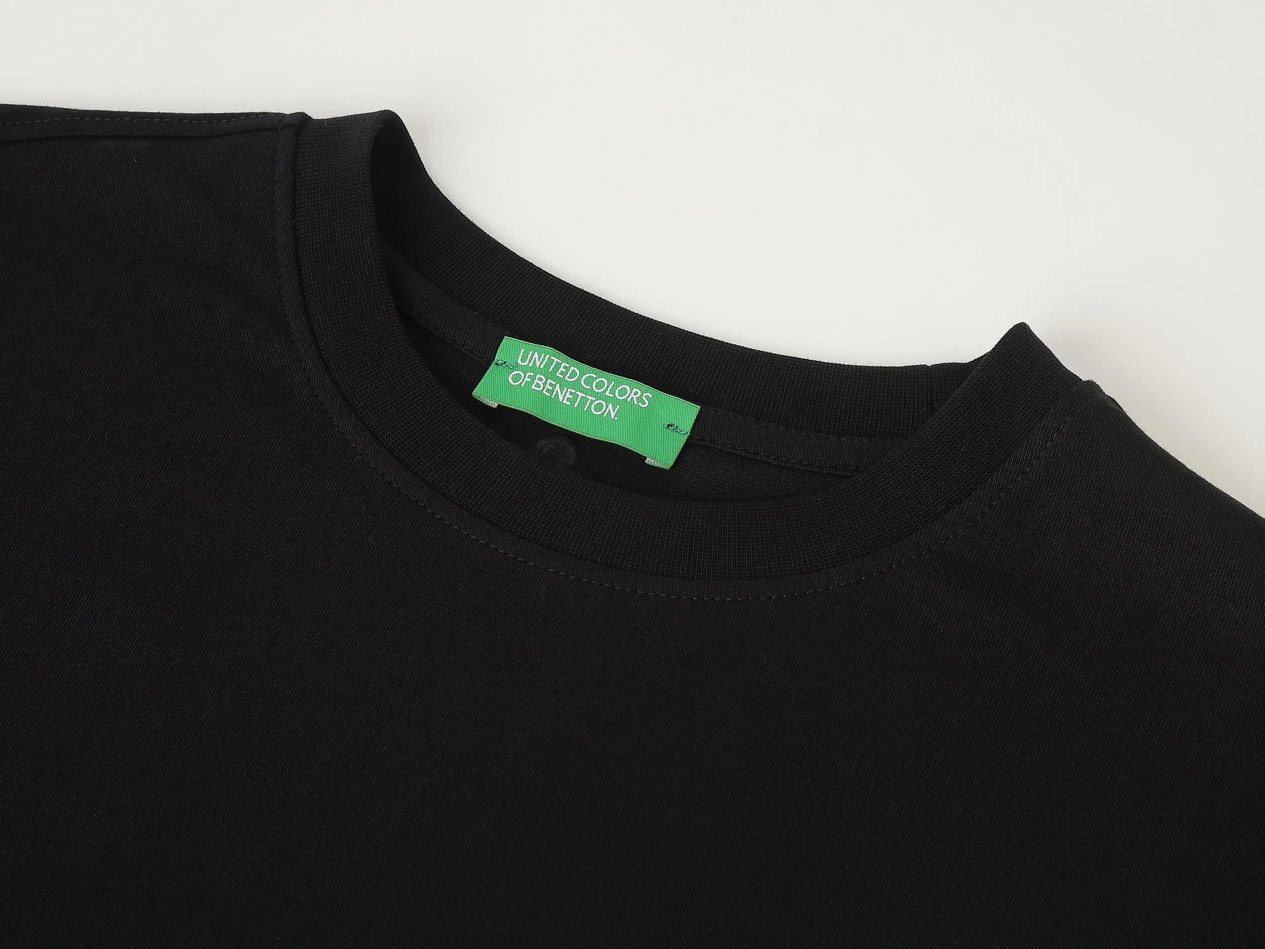 Boxy Fit Round Neck Printed Tshirt