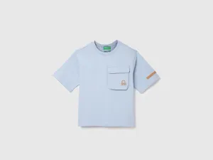 Boxy Fit Round Neck Solid T-shirts
