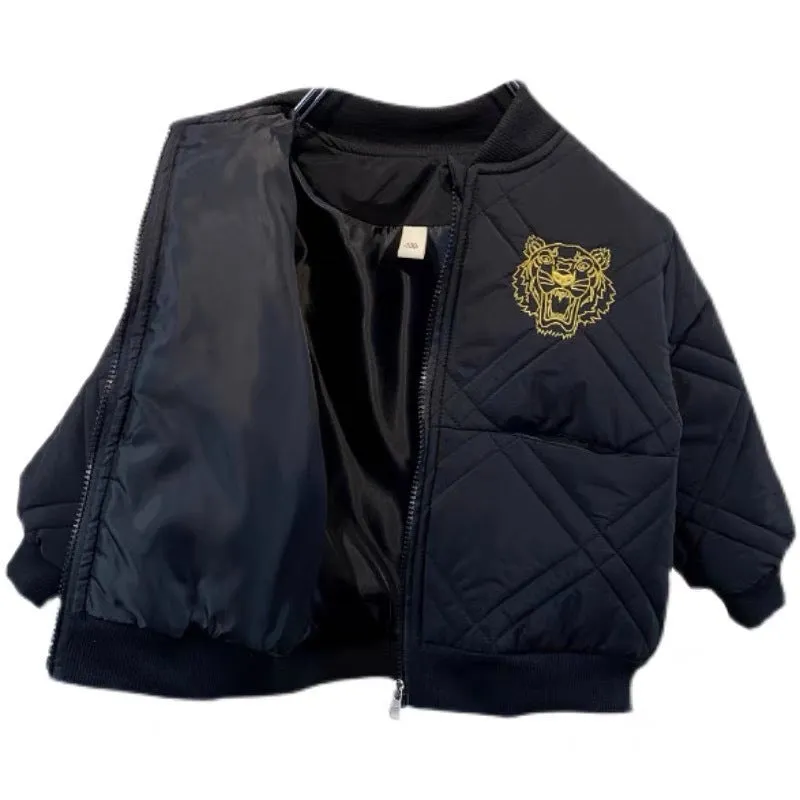 Boy's Light And Thin Cotton Jacket New Thick Coat