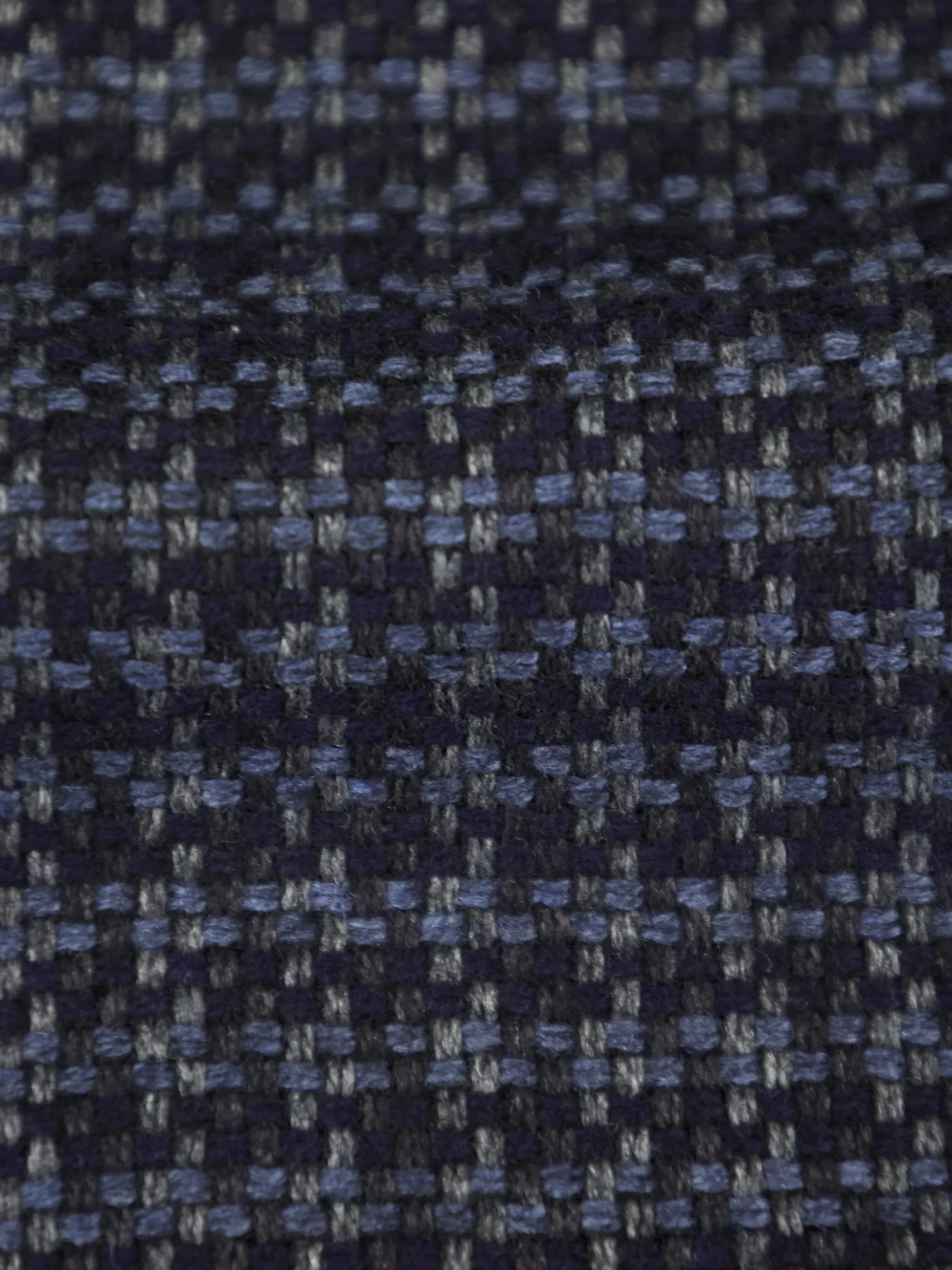Brioni Dark Purple Cashmere & Silk Houndstooth Jacket