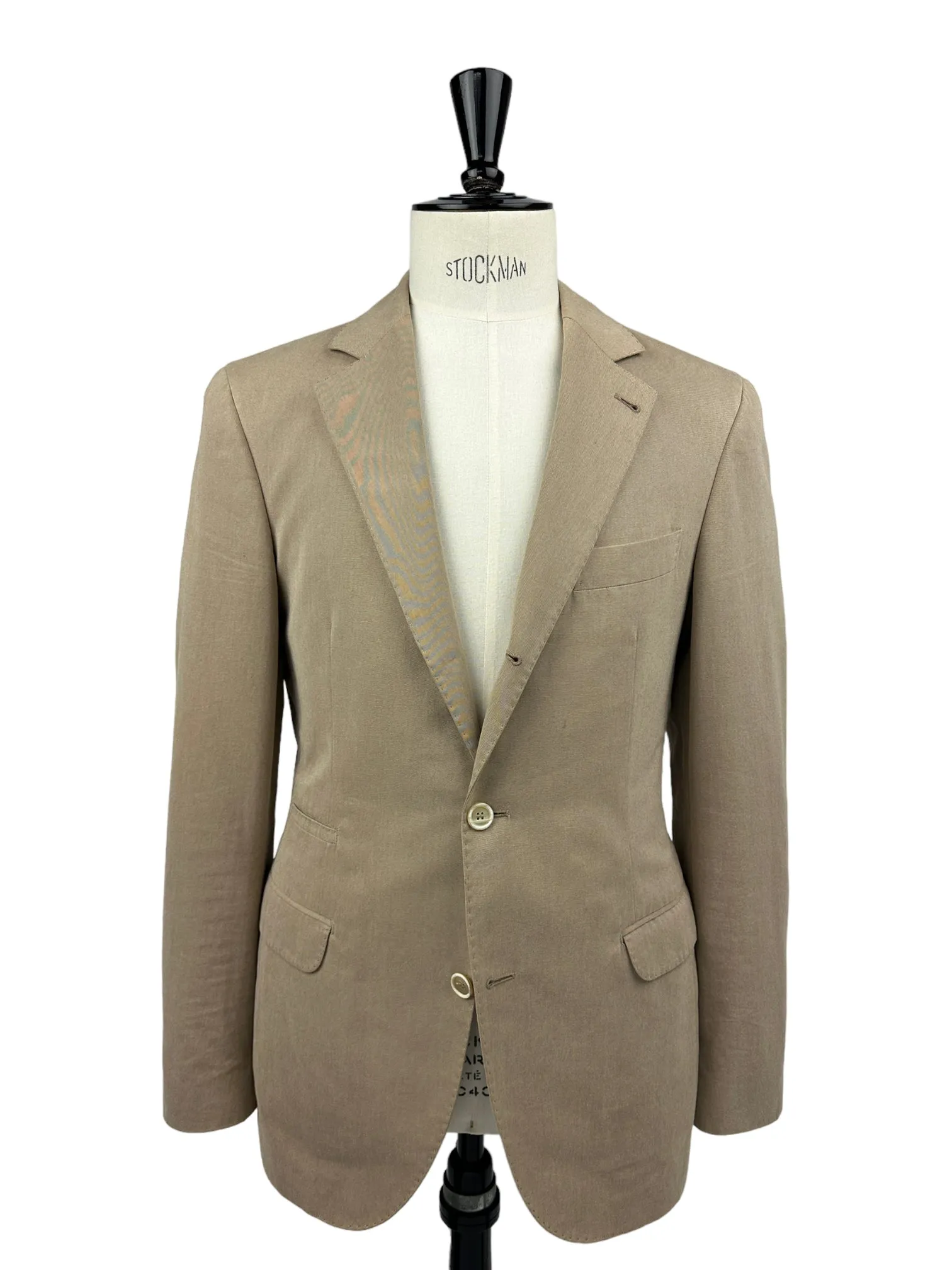 Brunello Cucinelli Beige Cotton Jacket