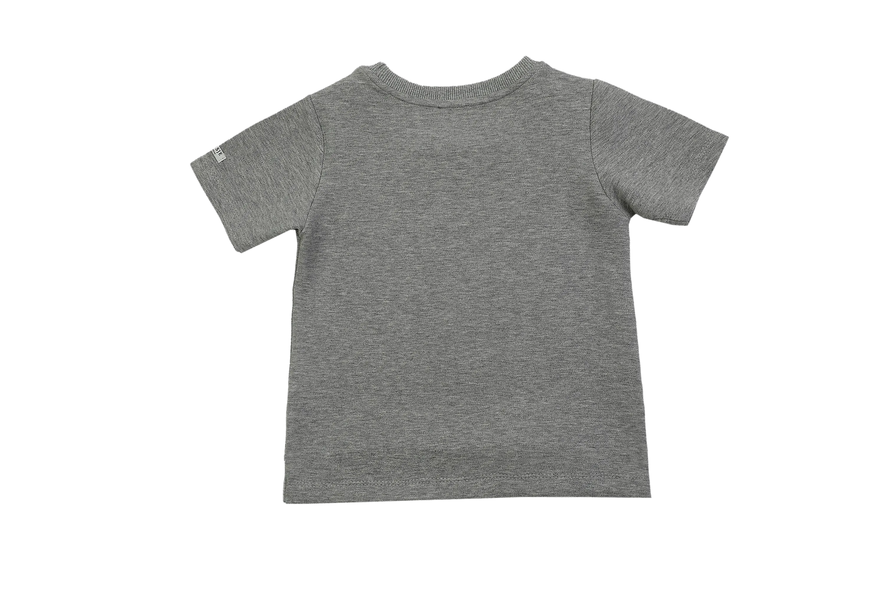 Buno T-Shirt | Light Grey Melange