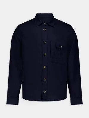 Buttoned Overshirt Jacket