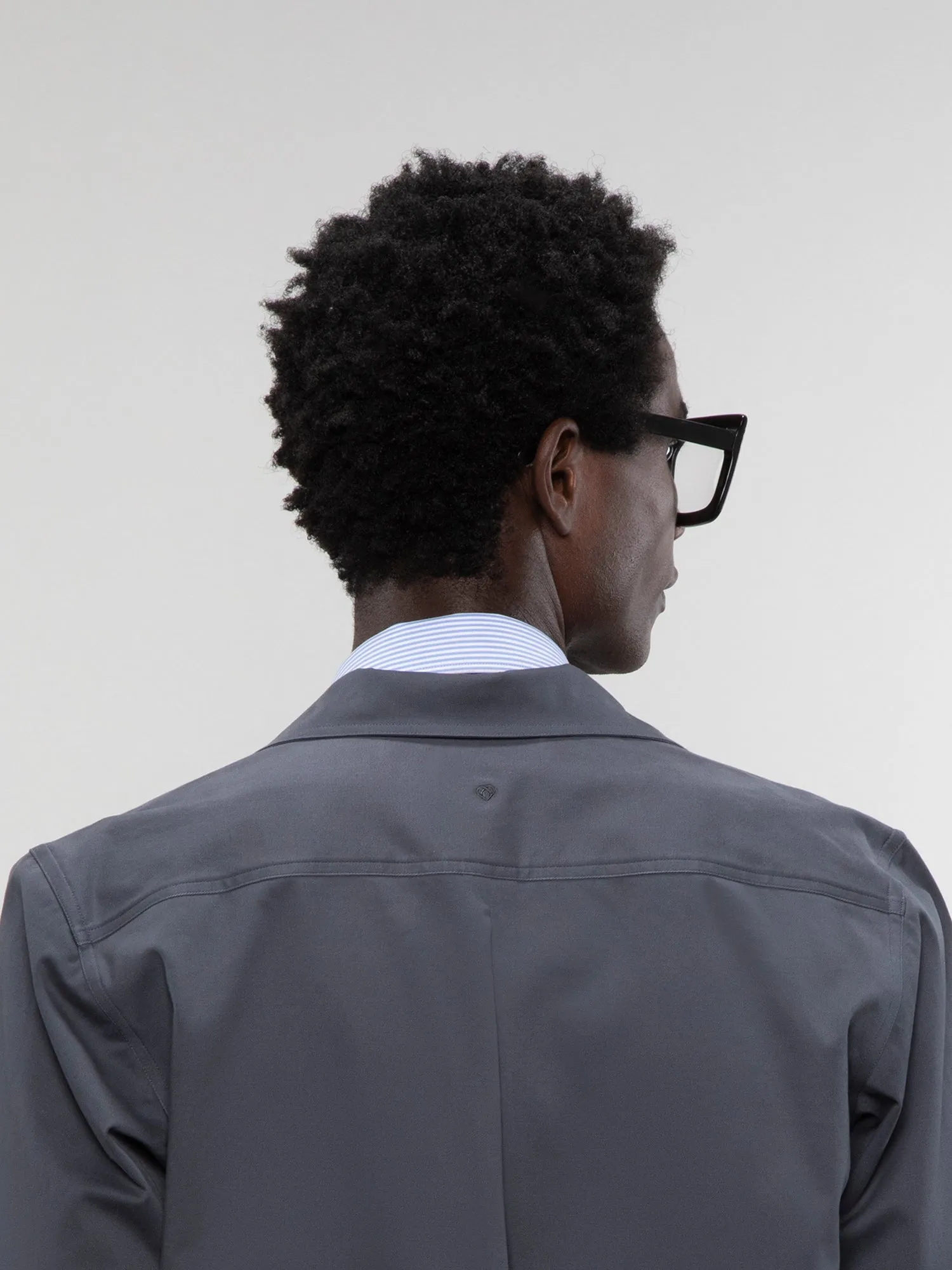 Camp collar overshirt