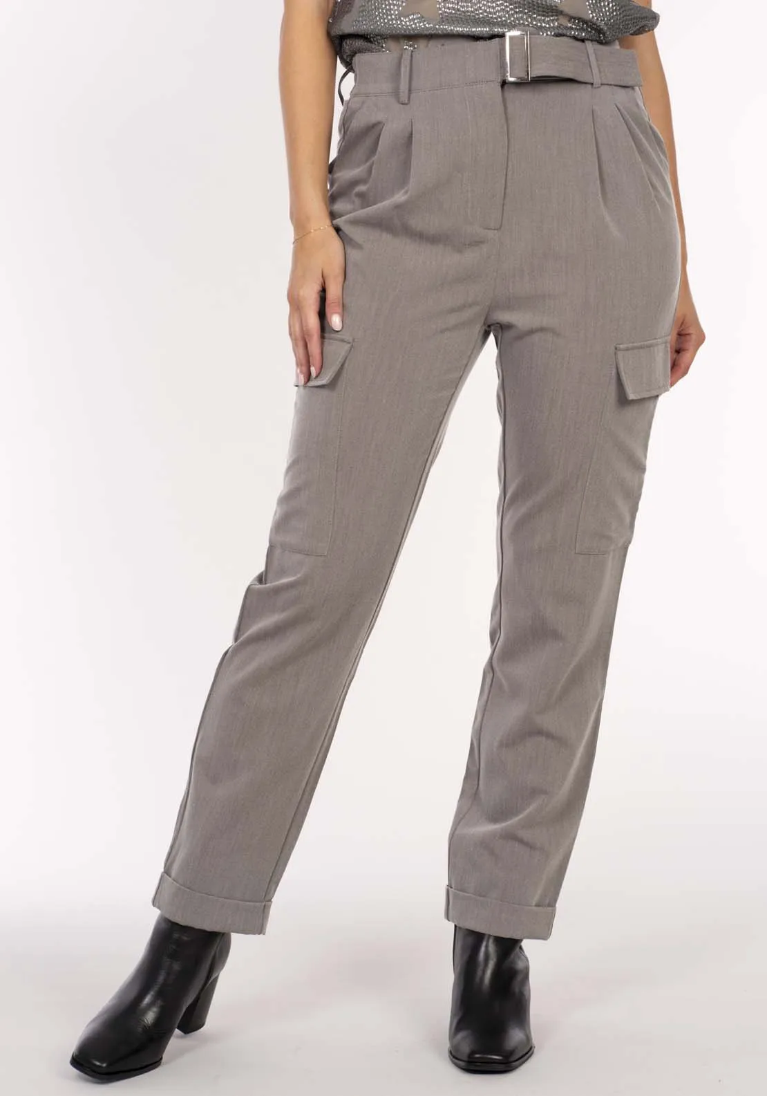 Cargo Suiting Pant - Grey