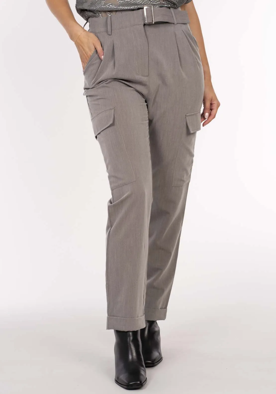 Cargo Suiting Pant - Grey