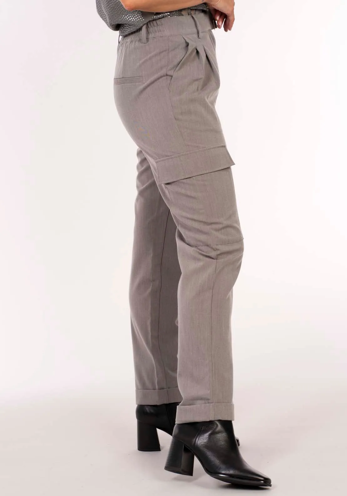Cargo Suiting Pant - Grey
