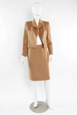 Cashmere Jacket & Skirt Set