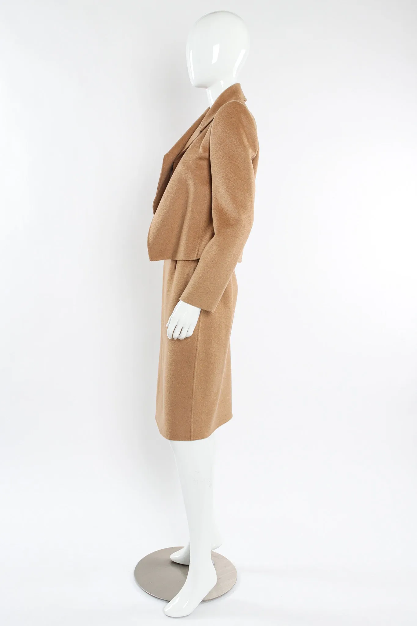 Cashmere Jacket & Skirt Set
