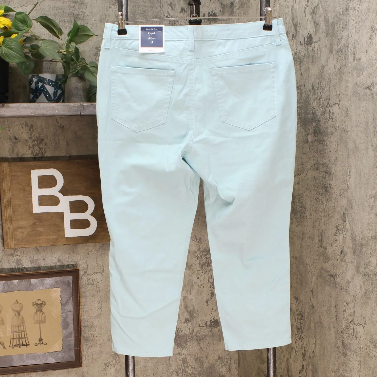 Charter Club Women's Tummy Control Bristol Capri Jeans