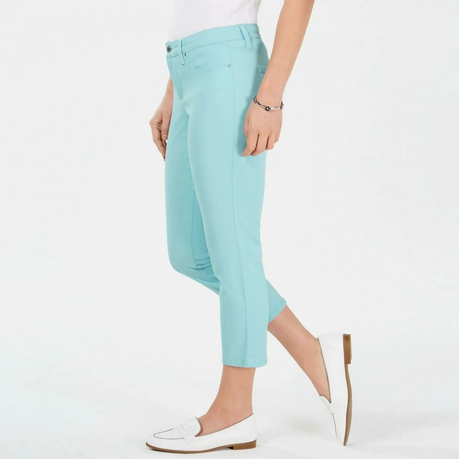 Charter Club Women's Tummy Control Bristol Capri Jeans