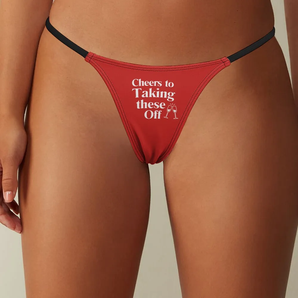 Cheers! Thin Thong
