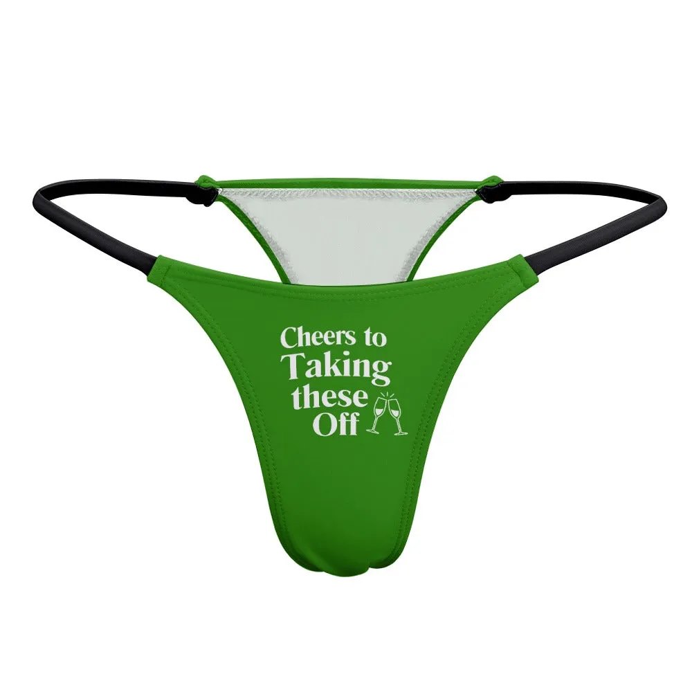 Cheers! Thin Thong