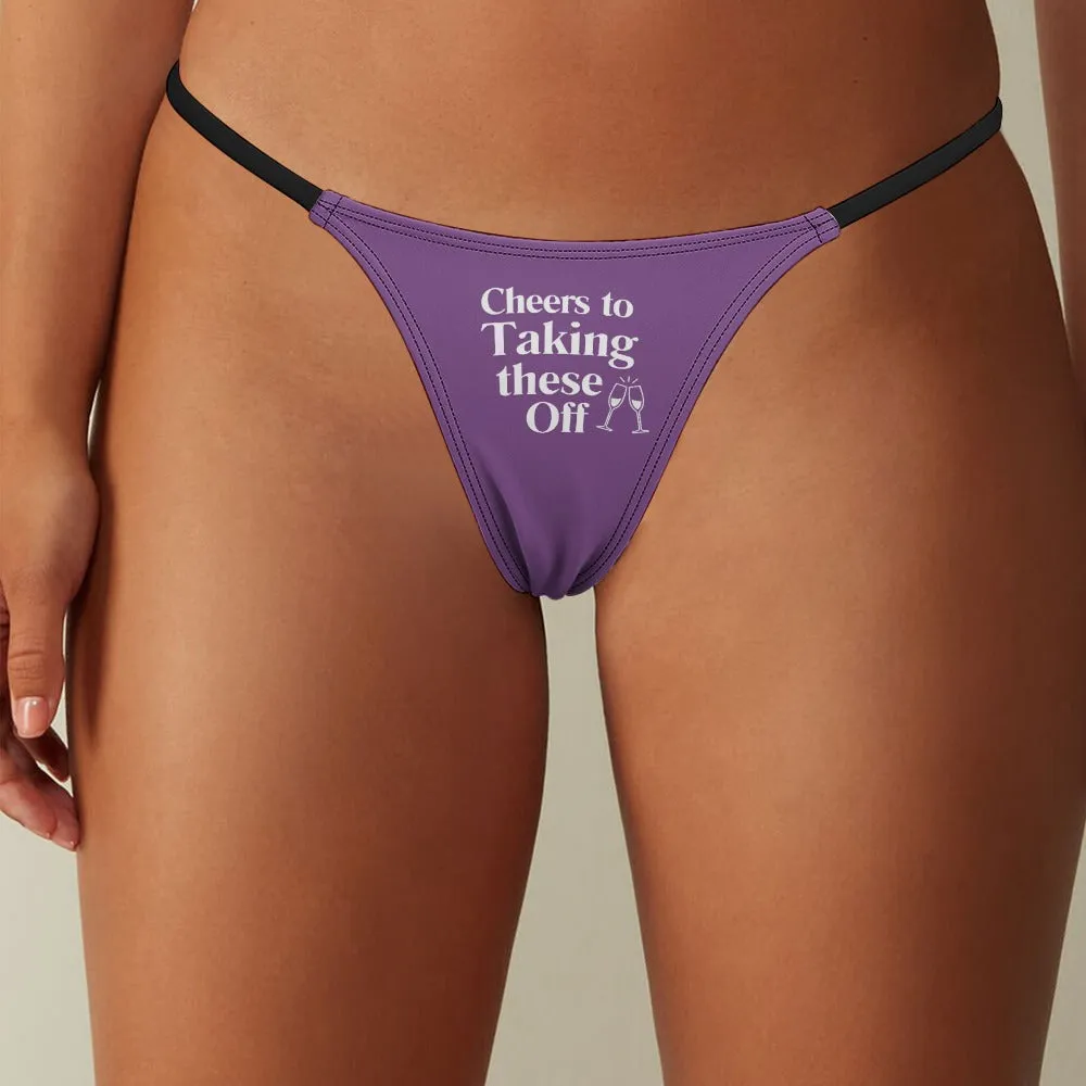 Cheers! Thin Thong