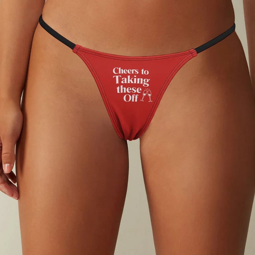 Cheers! Thin Thong