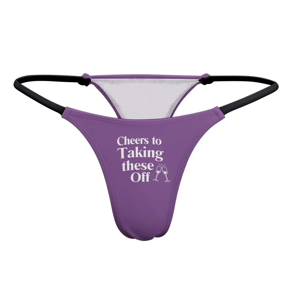 Cheers! Thin Thong