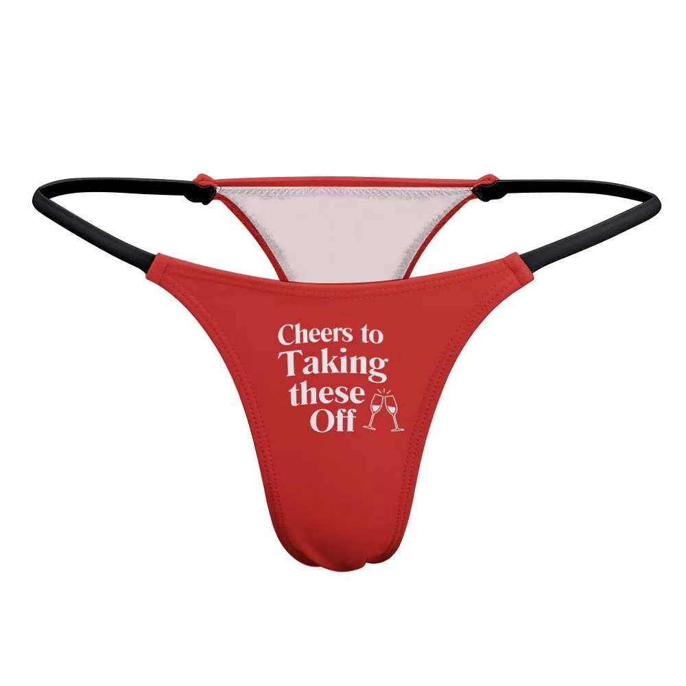 Cheers! Thin Thong