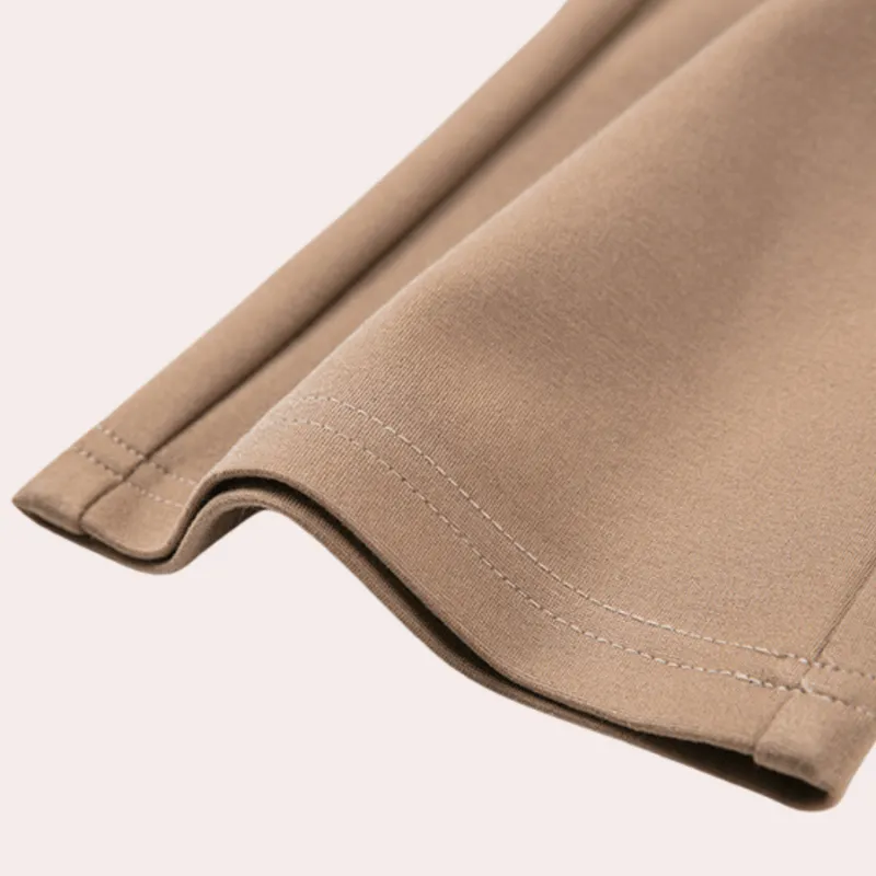 Chic High-Waisted Tailored Trousers