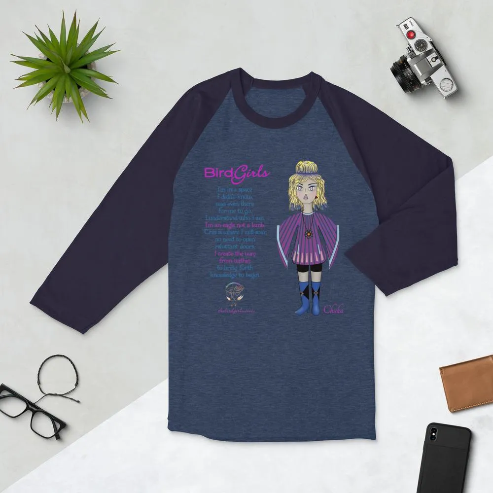 Chukar 3/4 sleeve raglan shirt
