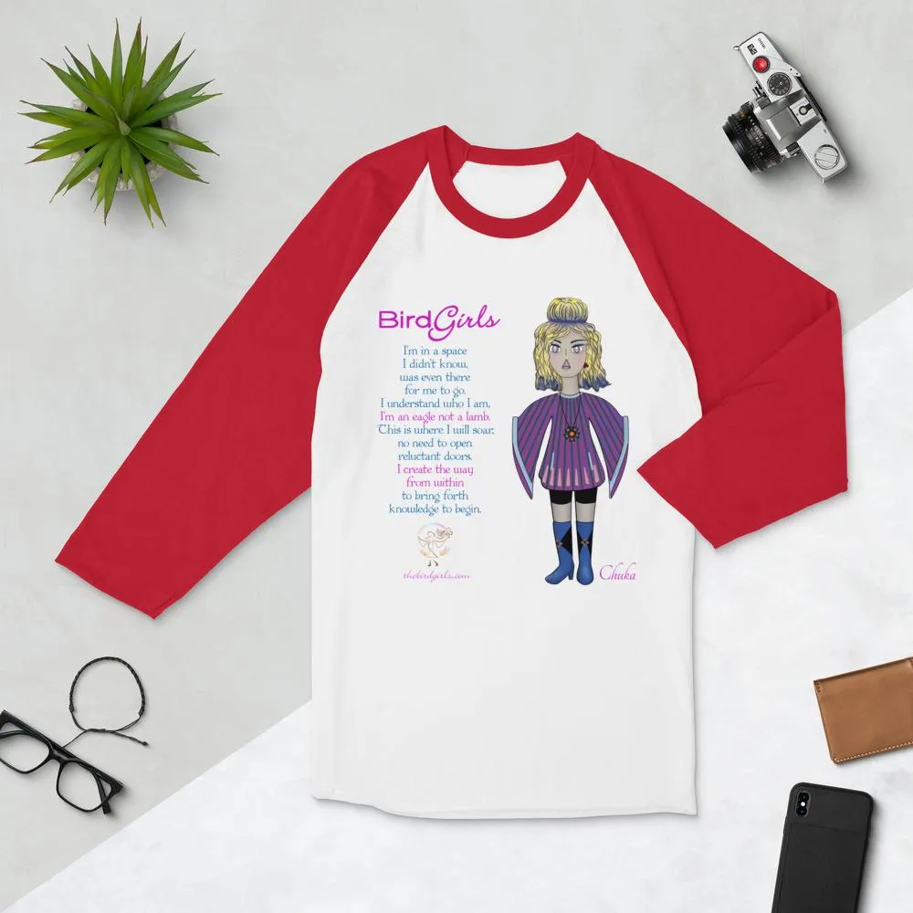 Chukar 3/4 sleeve raglan shirt