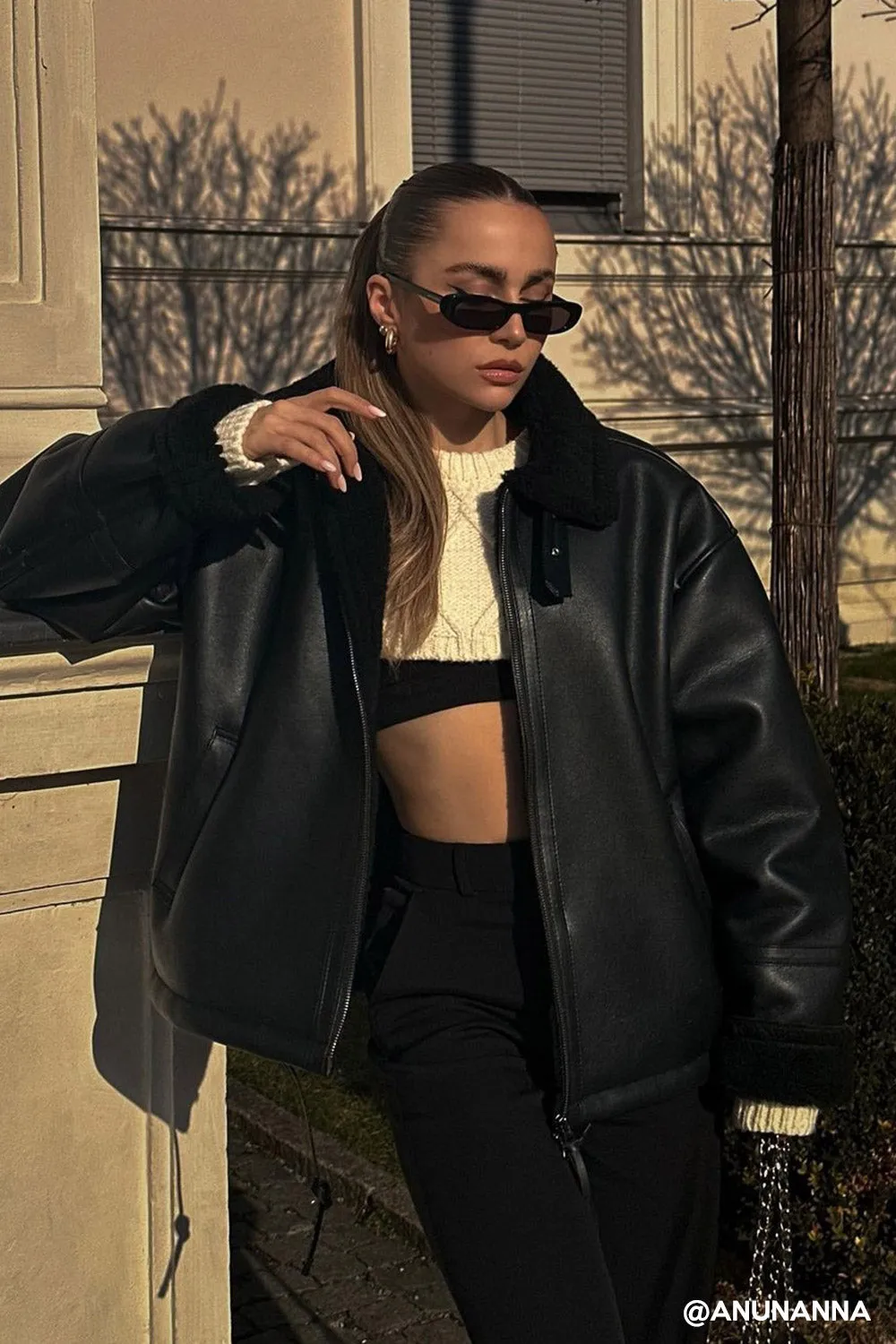 Cia Oversized Aviator Jacket