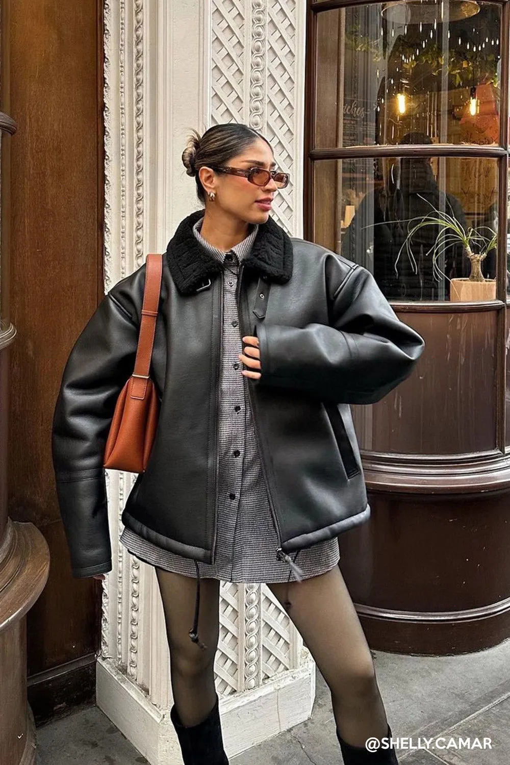 Cia Oversized Aviator Jacket