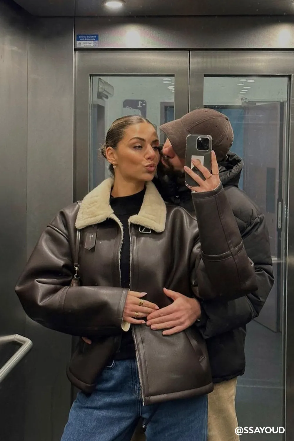 Cia Oversized Aviator Jacket