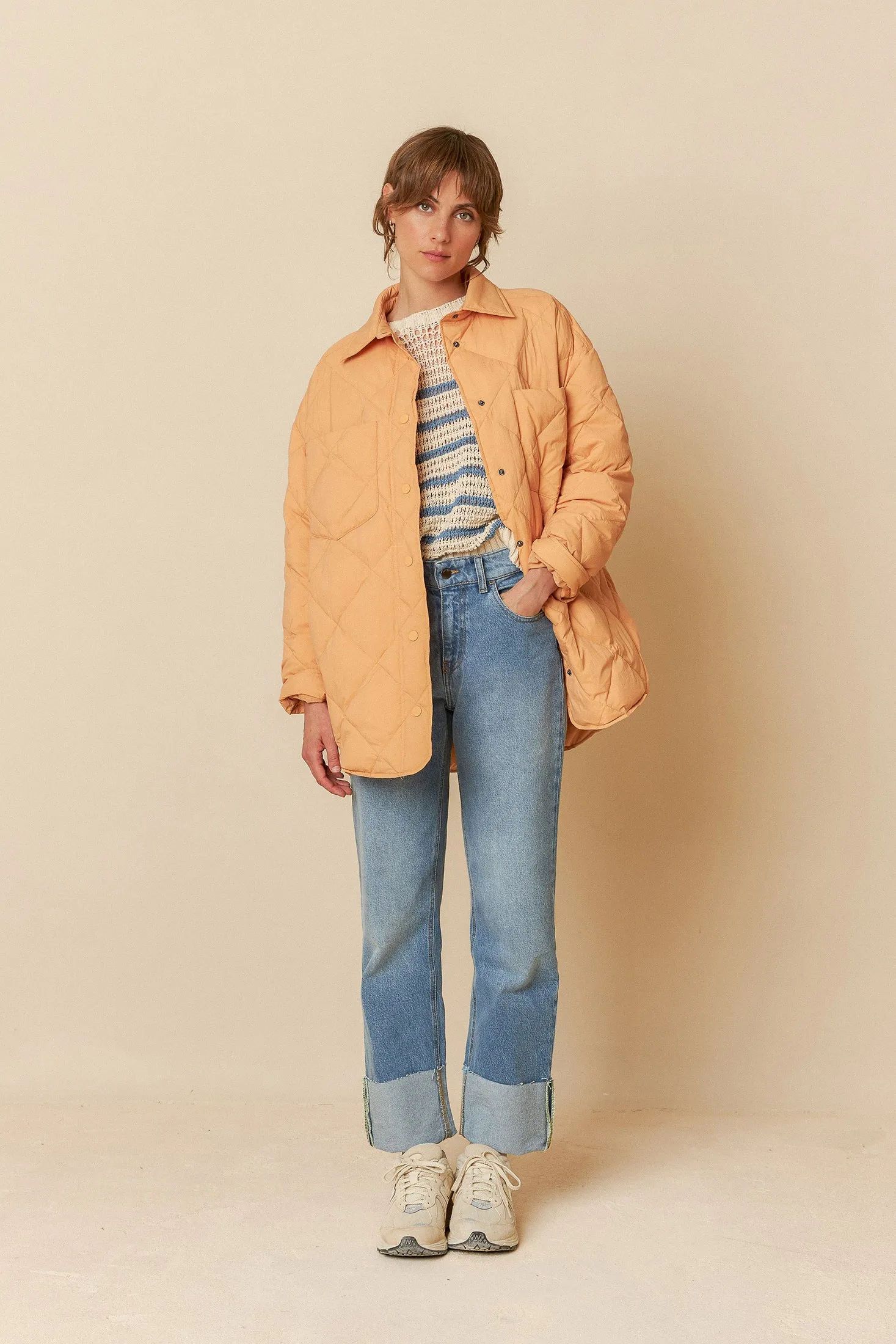 [CL] QUILTED OVERSHIRT