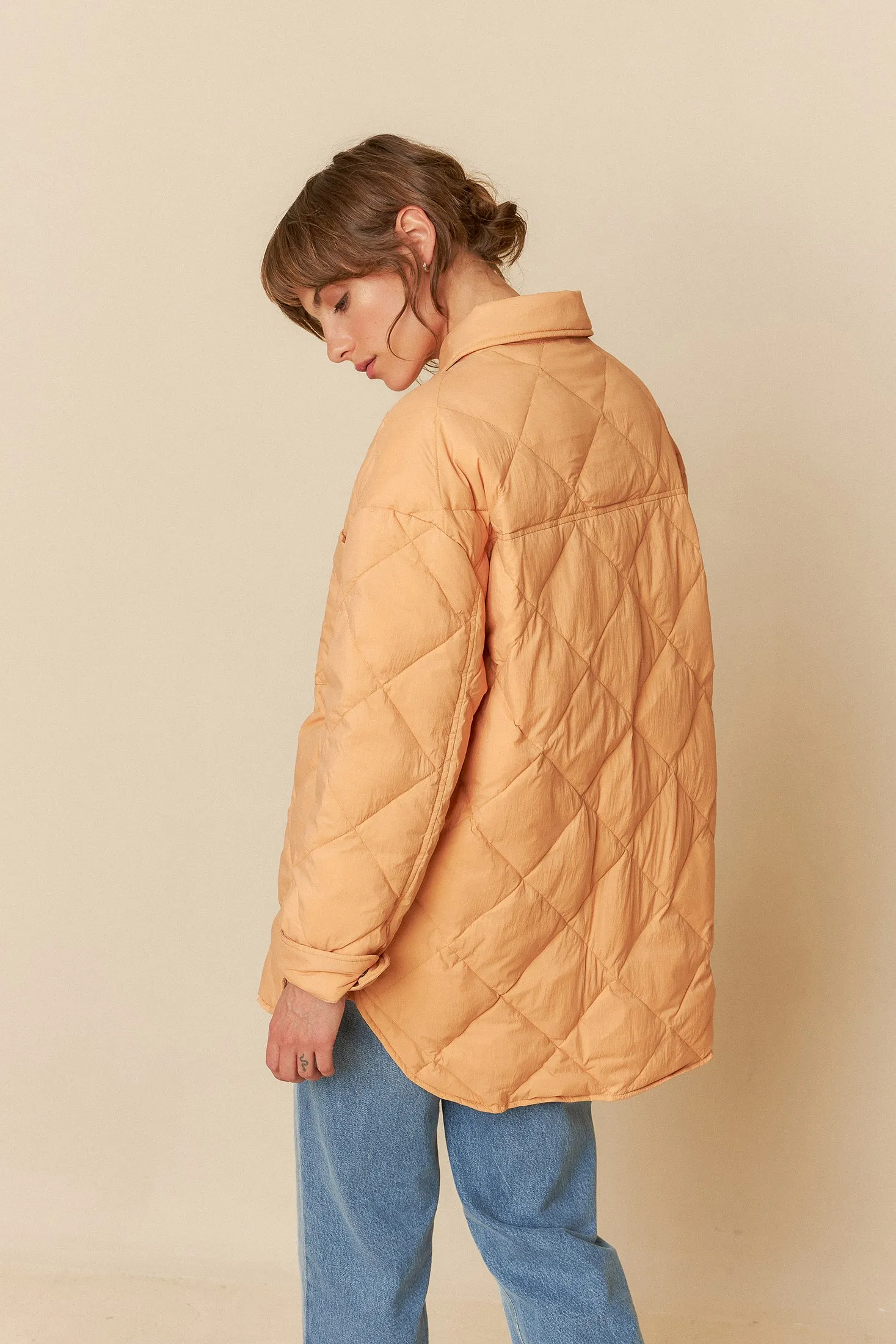 [CL] QUILTED OVERSHIRT