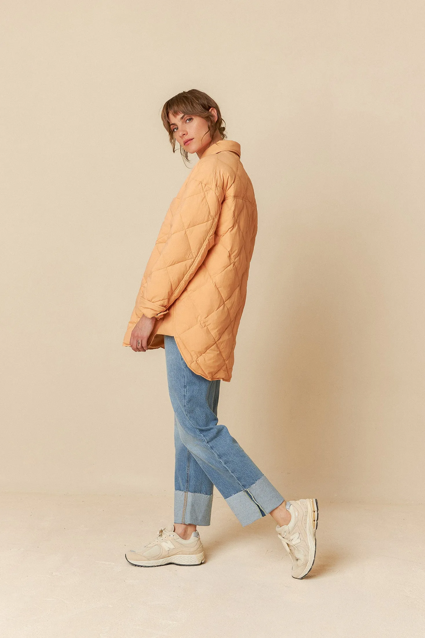 [CL] QUILTED OVERSHIRT