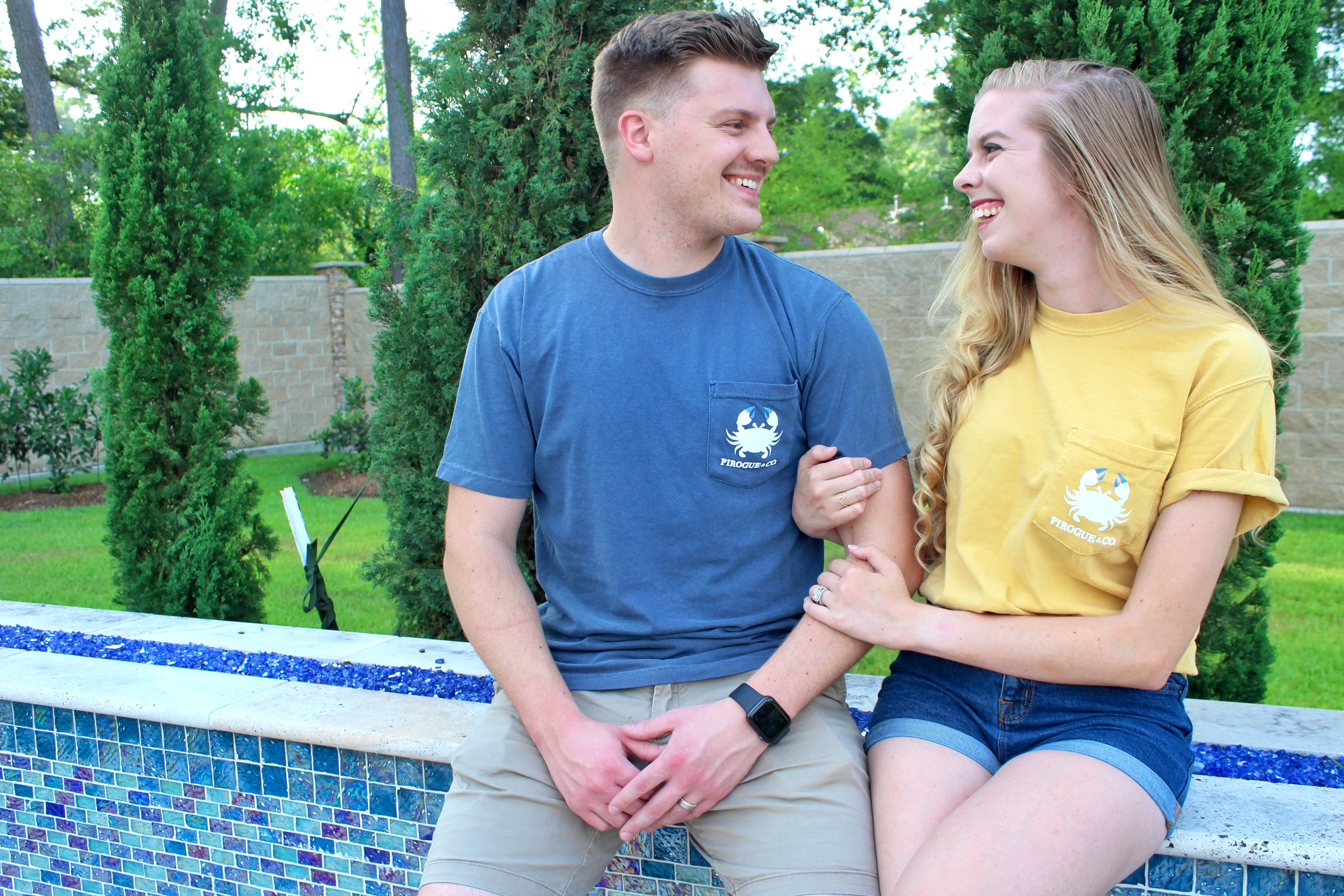 Classic Crab Tee | Marine Blue