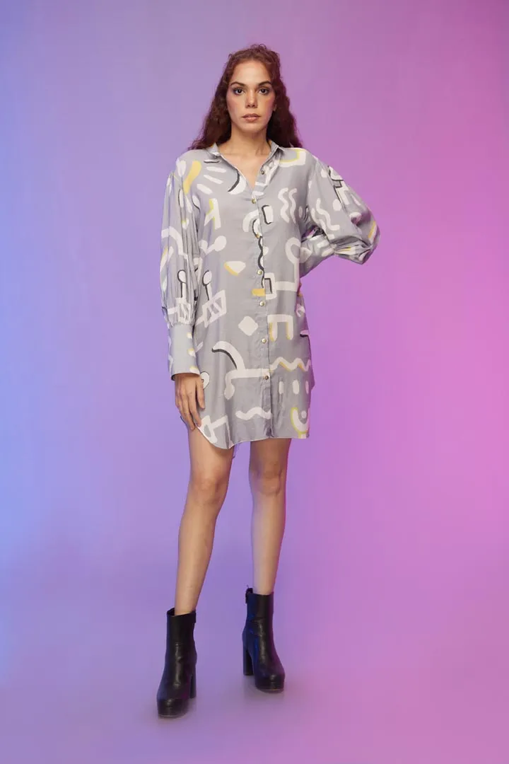 Contemporary Cool Shirt Dress