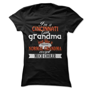 Cool Cincinnati Football Grandma