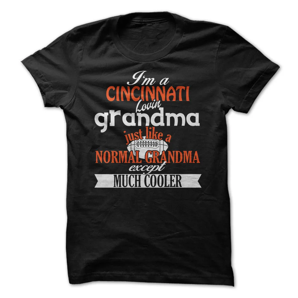 Cool Cincinnati Football Grandma